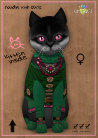 KittyCatS Box - F - MateyCatS - Wenchy Green