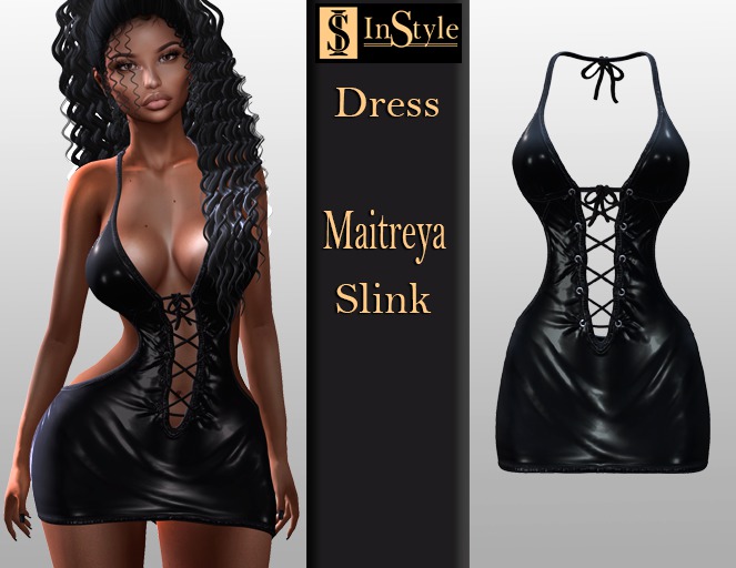 InStyl- Dress Black- (Maitreya ,Slink) - Holiday sale by March 8