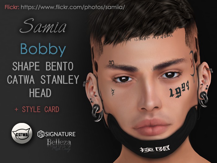 Samia - Catwa Stanley Head - Bobby Shape