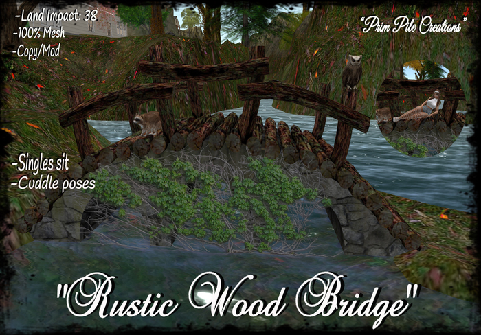 ~PPC~ Rustic Wood Bridge  