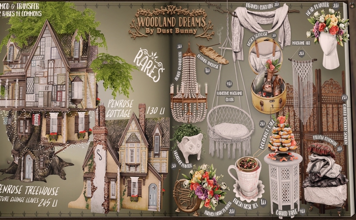 dust bunny . woodland dreams . macrame art . boxed
