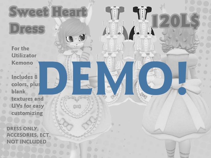 Liminality- Sweet Heart Dress *Demo*