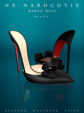 NX-Nardcotix Margo Mule Black