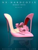 NX-Nardcotix Margo Mule Blush