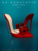 NX-Nardcotix Margo Mule Red