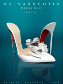 NX-Nardcotix Margo Mule White
