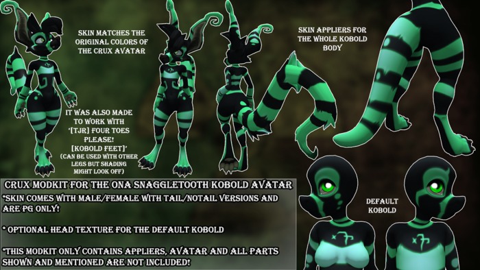 *C.C* Crux Chloros Mod for ONA Snaggletooth Kobold