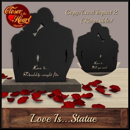 Love is...Couple Statue**