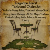 Bad Katz Forgotten Forest Forest Table Set