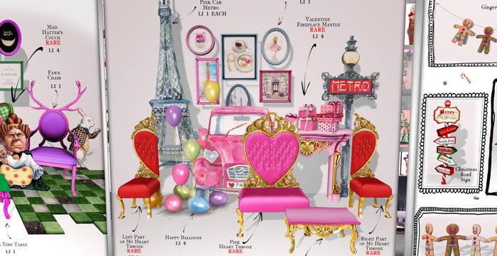 Boudoir J'Adore Paris Gacha-Paper Silhouette Metro