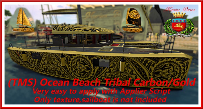 Texture OB Tribal Carbon/Gold