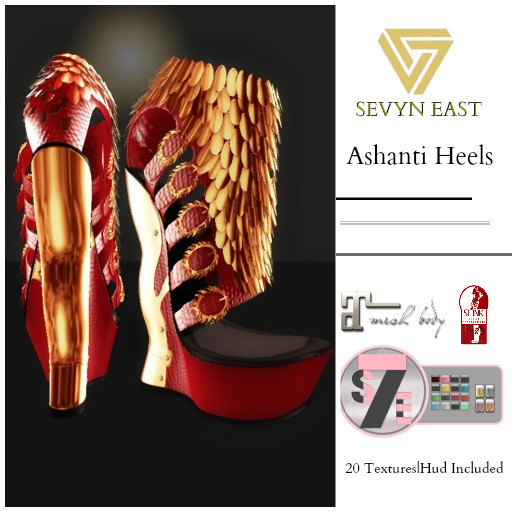 Sevyn East Ashanti Heels 