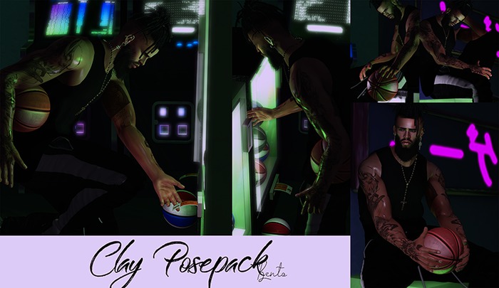 M E R C H - CLAY POSEPACK (BENTO)