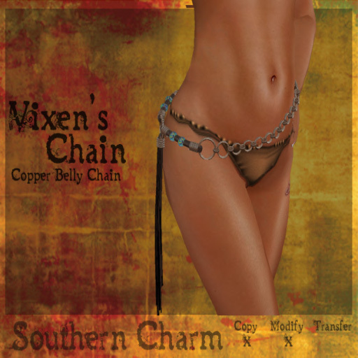 ..::SC::.. Vixen's Belly Chain - Copper *Boxed*