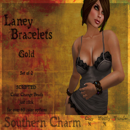 ..::SC::.. Laney Bracelets - Gold *Boxed*