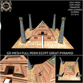 GD MESH FULL PERM EGYPT GREAT PYRAMID