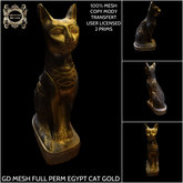 GD MESH FULL PERM EGYPT CAT GOLD