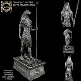GD MESH FULL PERM EGYPT ANUBIS STATUE