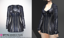[WY] Full Perm 196 source files leather jacket