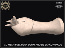 GD MESH FULL PERM EGYPT ANUBIS SARCOPHAGUS