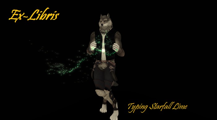 (EL) Typing Vfx Lime/White Starfall