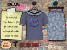 < SP > Full Bloom Outfit for Tweenster - Blue
