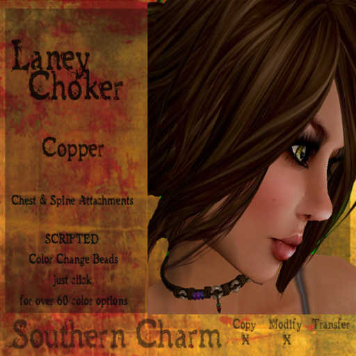 ..::SC::.. Laney Choker in Copper *Boxed*