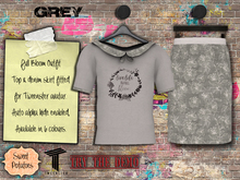 < SP > Full Bloom Outfit for Tweenster - Grey