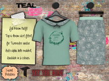 < SP > Full Bloom Outfit for Tweenster - Teal