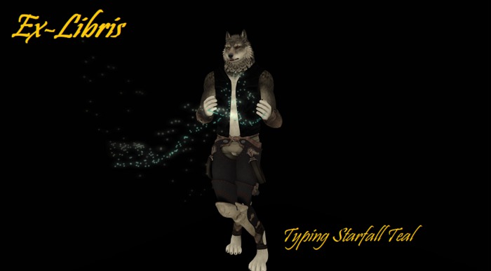 (EL) Typing Vfx Teal/White Starfall