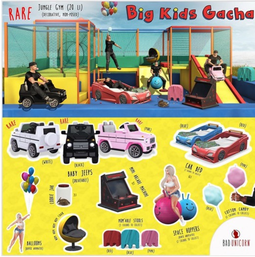 [Bad Unicorn] (Blue) Car Bed (boxed)