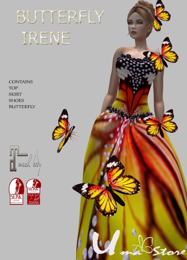UMA STORE BUTTERFLY IRENE BOX