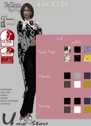 UMA STORE  ANGELES OUTFIT box