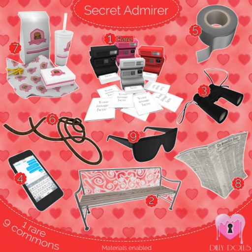 *DD* #2 Secret Admirer - Just an Inconspicuous Bench