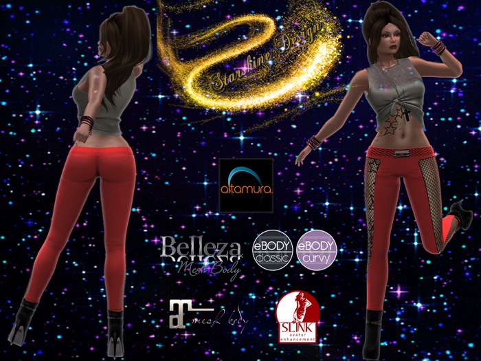 ~✯SD✯~ F038 Legging [CORALRED PACK]