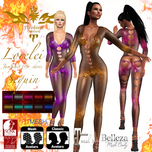 Firebird Lorelei Sequin