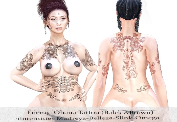 Enemy : Ohana Tattoo Black & Brown