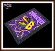 Mardi Gras - Welcome Rug