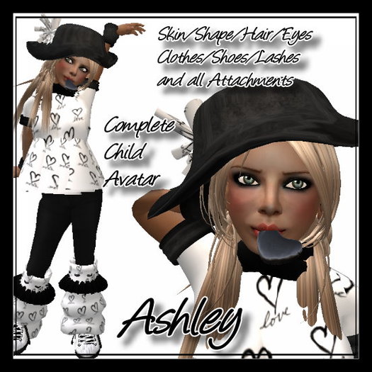 Ashley Complete Child Avatar