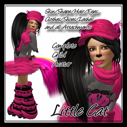 Little Cat Complete Child Avatar