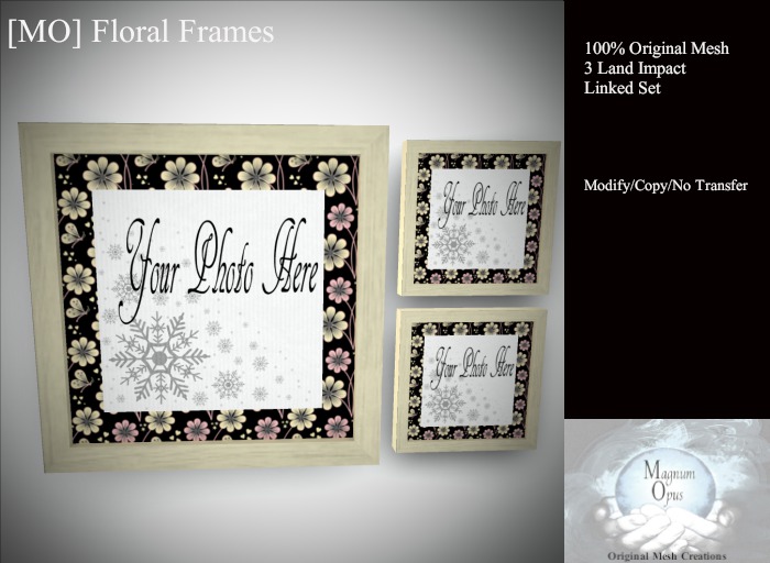 [MO] Floral Frames (Boxed)