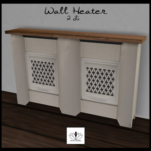 The Jewel Garden - Wall Heater