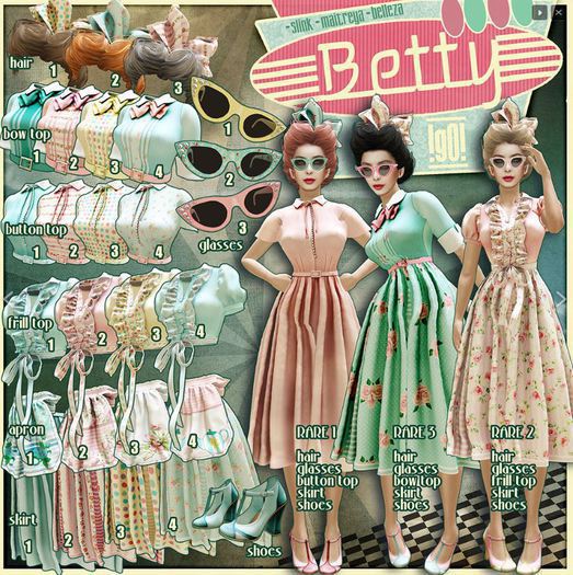 !gO! Betty button top - 4
