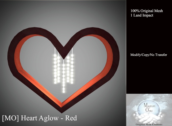 [MO] Heart Aglow - Red 