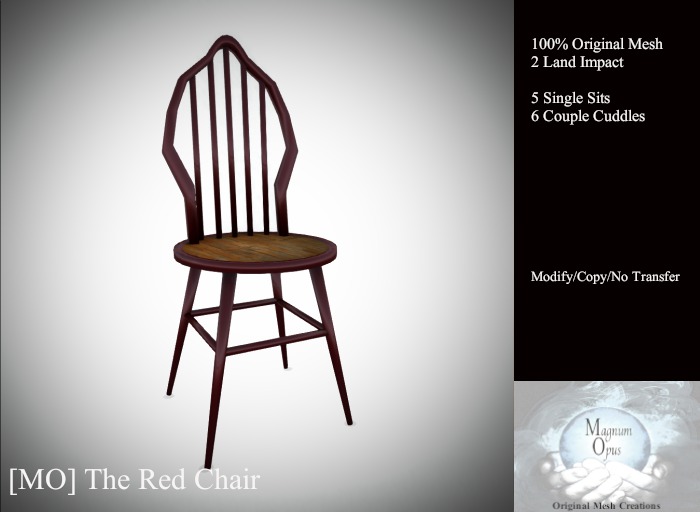[MO] The Red Chair (Boxed)