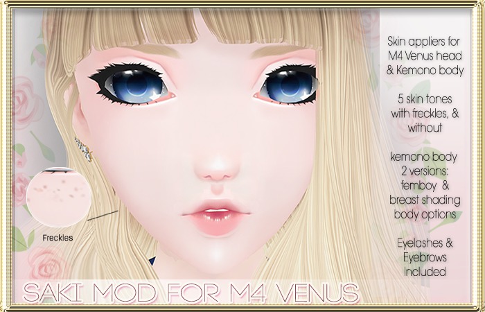 .Imouto. Saki Mod for M4 Venus
