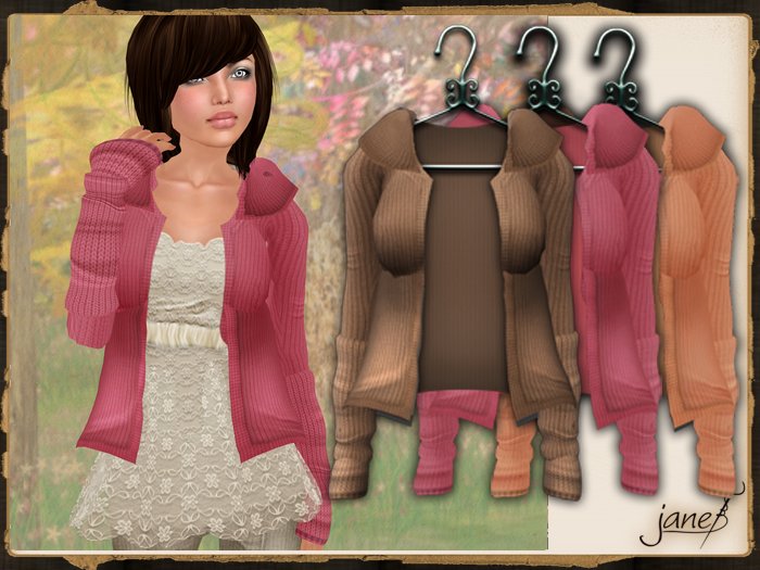 JANE - warm embrace cardigan.greedy pack