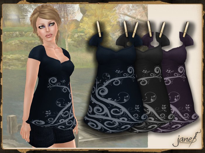JANE - intertwine tee.greedy pack