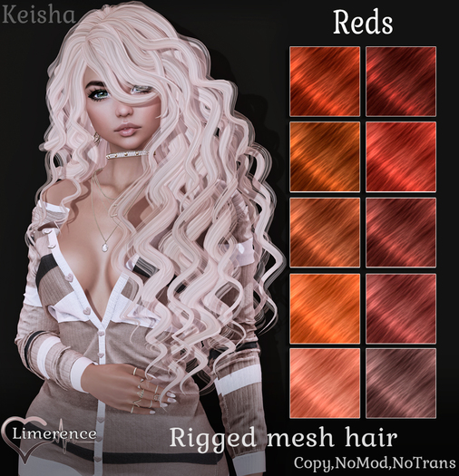 {Limerence} Keisha hair-Reds