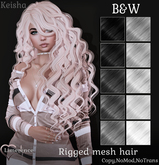 {Limerence} Keisha hair-B&W